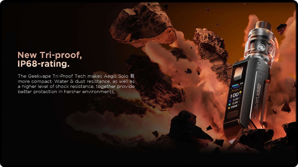 Le kit Solo 3, certifié IP68